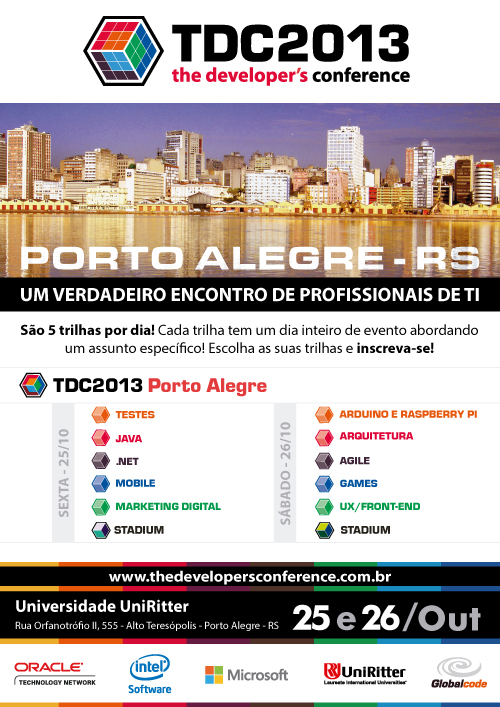 Cartaz TDC2013 - Porto Alegre